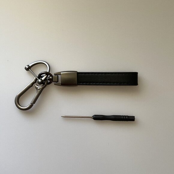 MUSTANG KEYCHAIN GENUINE LEATHER CAR FOB KEYS - Picture 6 of 10